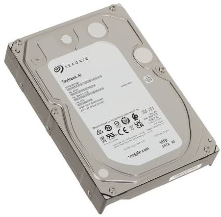 DISQUE DUR SEAGATE 10TB SKYHAWK AI HDD SATA