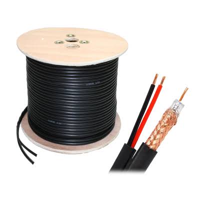 CABLE CC RG59 100M NOIR