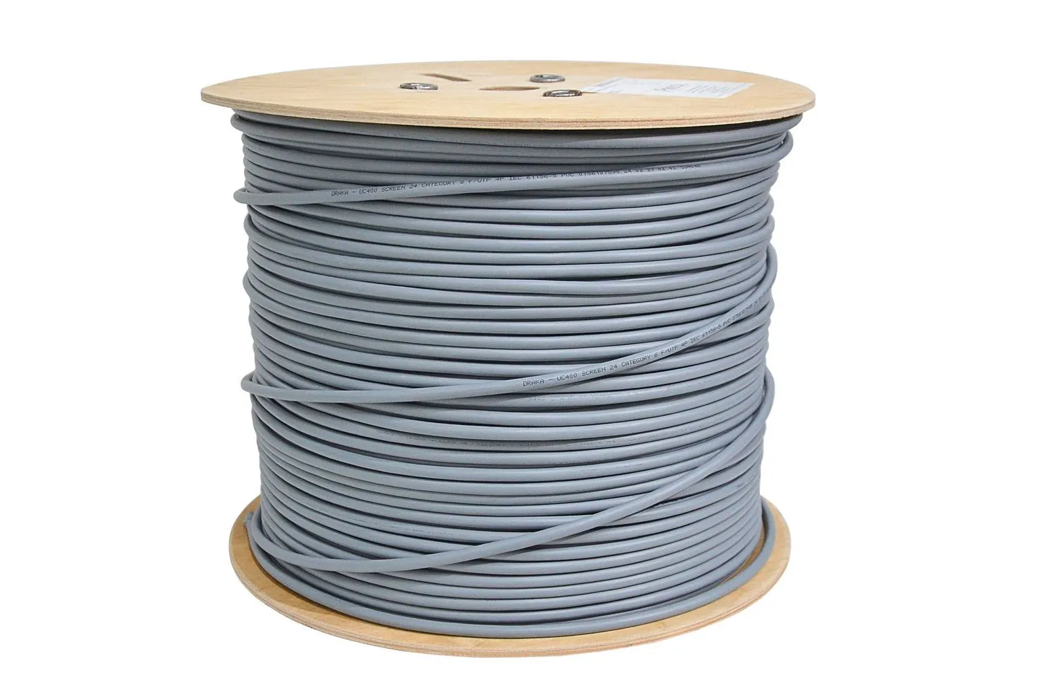 CABLE CAT6 LSZH GRIS CCA 500M