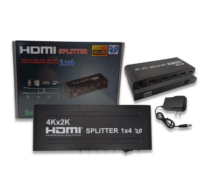 HDTV Splitter UHD 4K×2K 1×4 3D