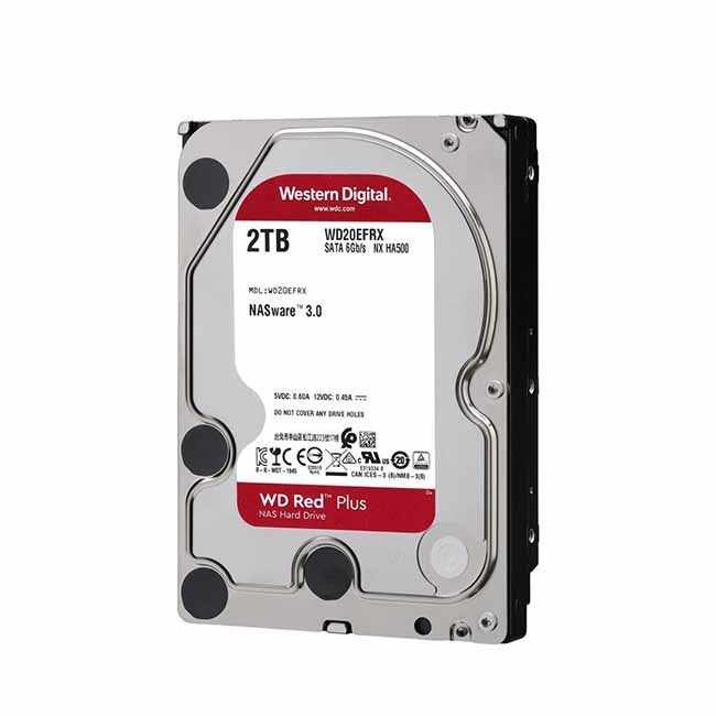 Disque Dur Interne NAS Western Digital WD Red 2TB