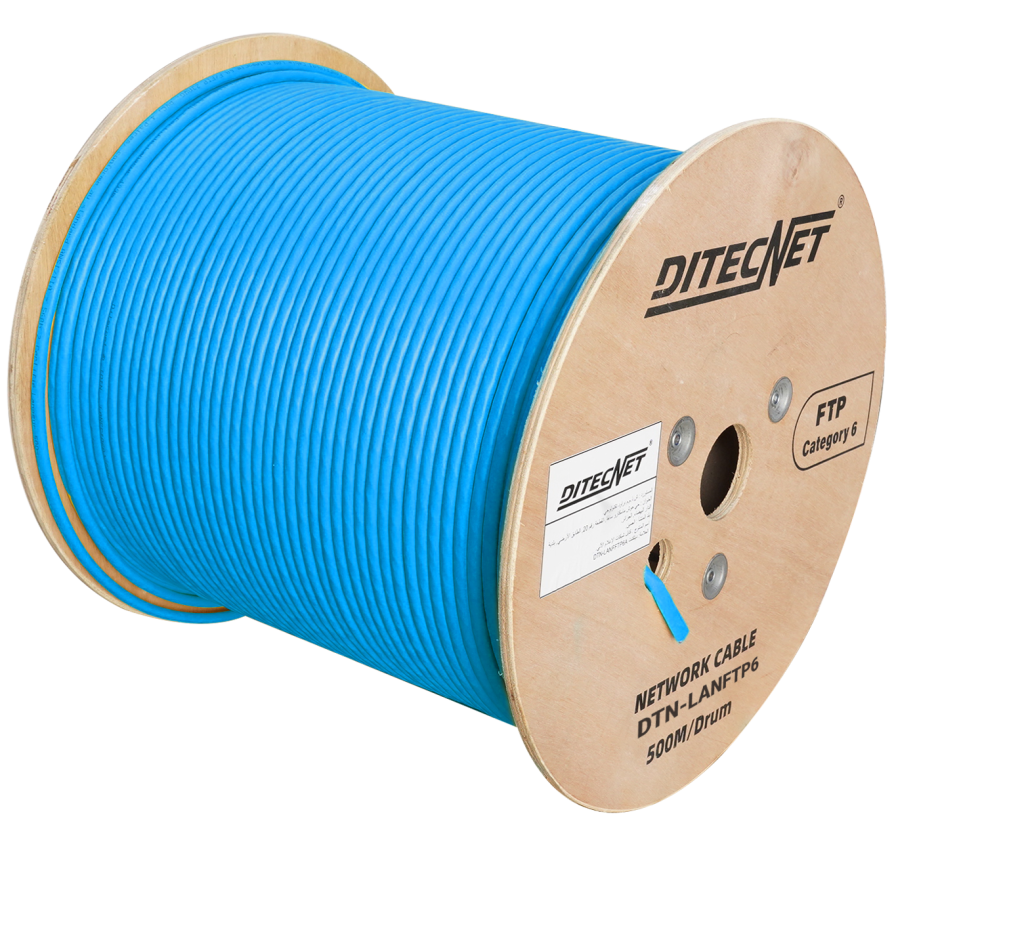 Le câble Cat6 F/UTP PVC DITECNET