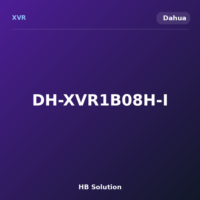 DH-XVR1B08H-I
