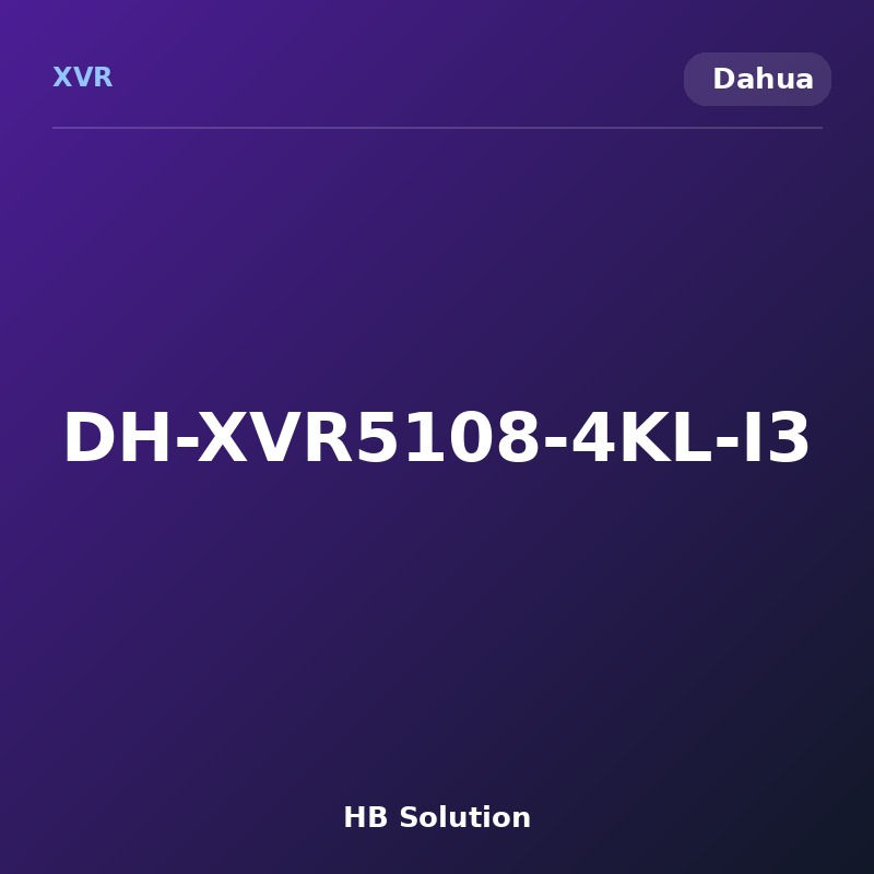 DH-XVR5108-4KL-I3