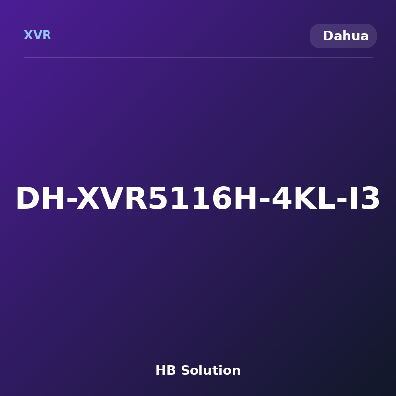 DH-XVR5116H-4KL-I3
