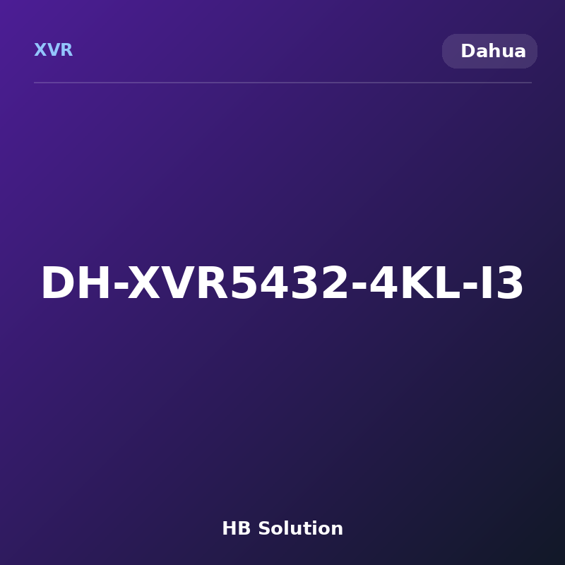 DH-XVR5432-4KL-I3