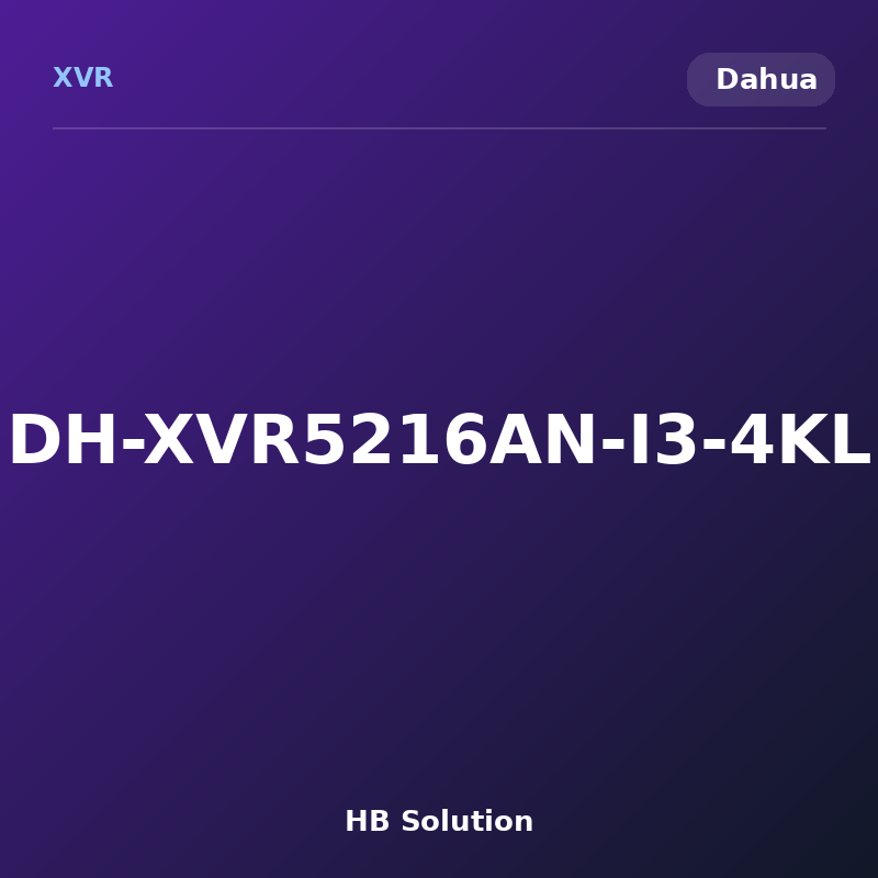 DH-XVR5216AN-I3-4KL