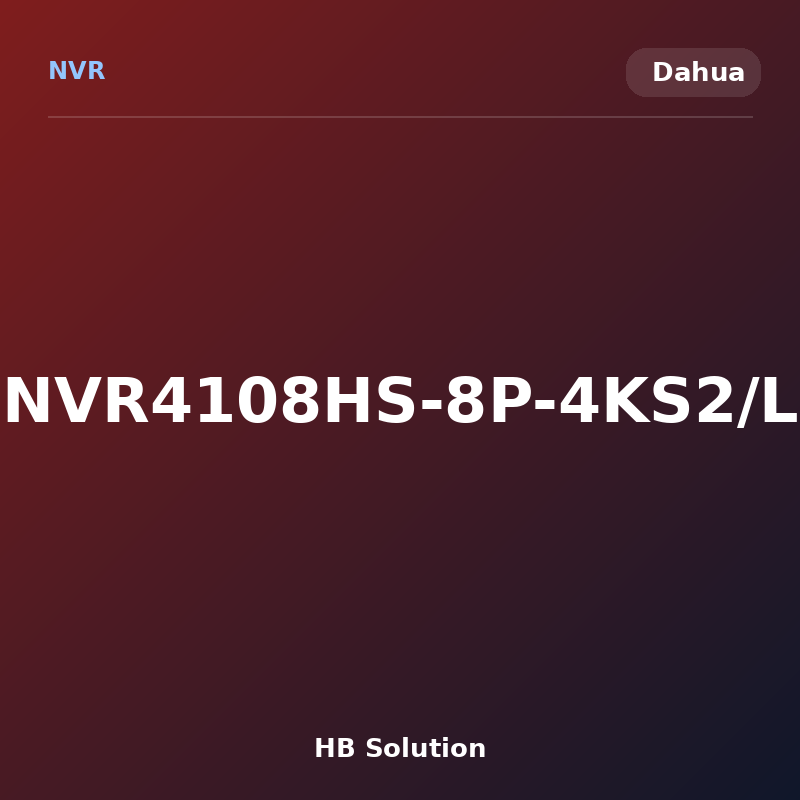 NVR4108HS-8P-4KS2/L