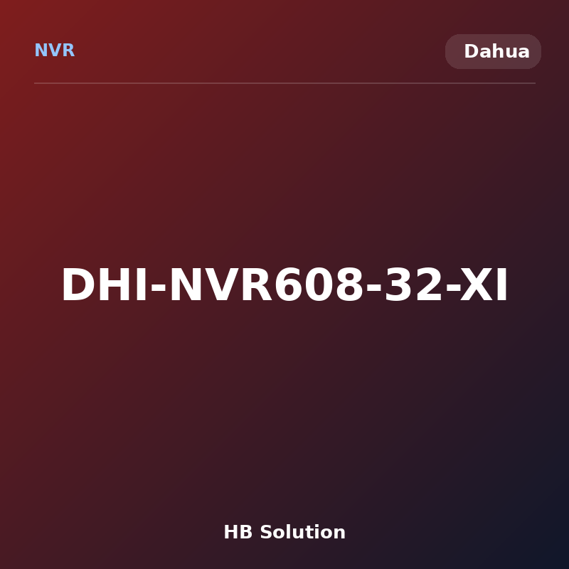 DHI-NVR608-32-XI