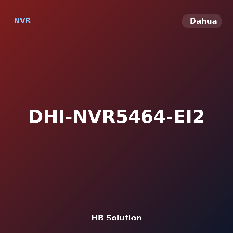 DHI-NVR5464-EI2