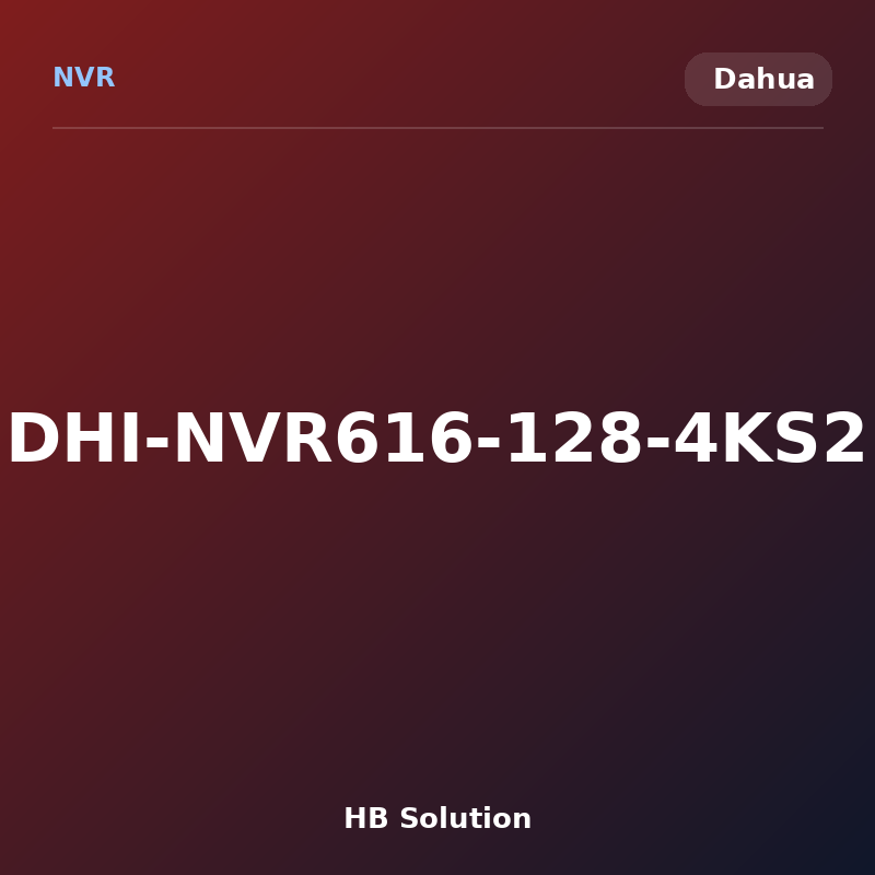 DHI-NVR616-128-4KS2