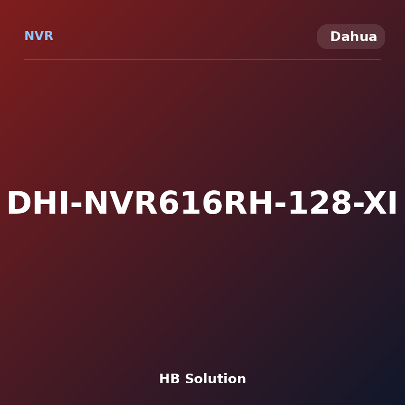 DHI-NVR616RH-128-XI