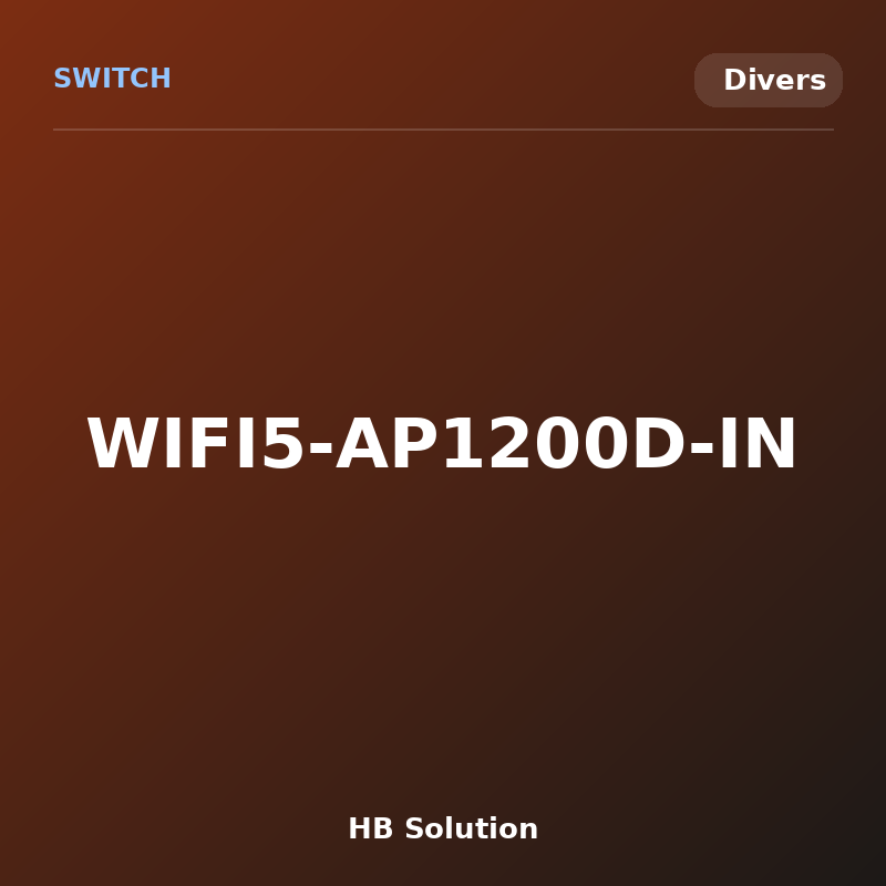 WIFI5-AP1200D-IN