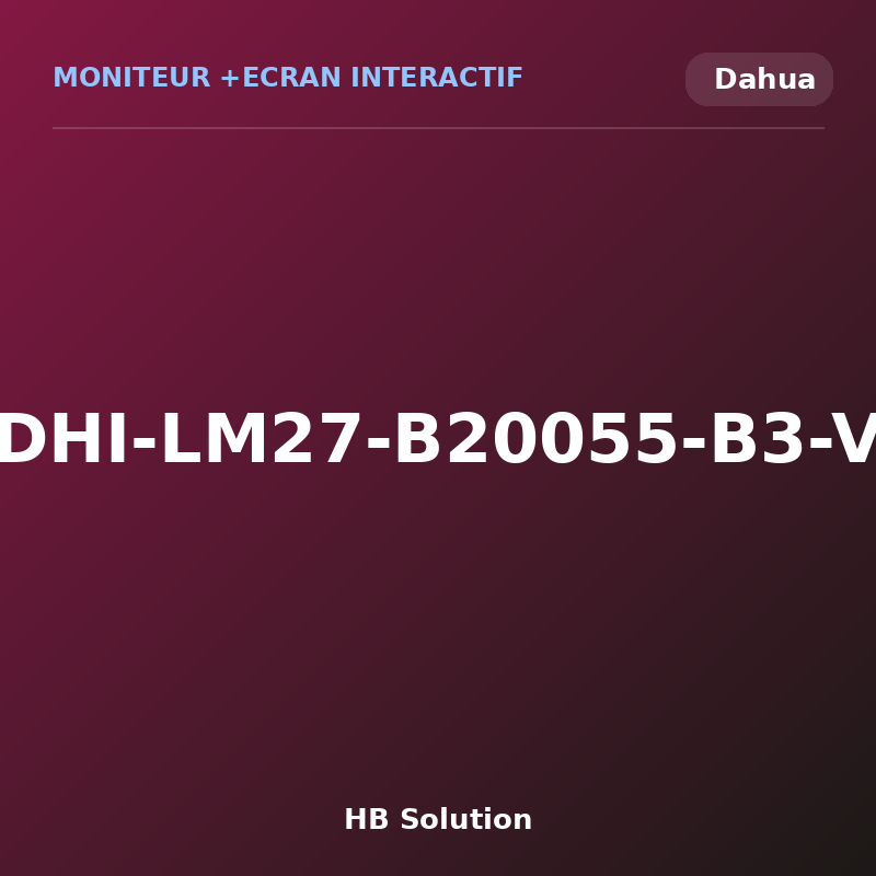 DHI-LM27-B20055-B3-V