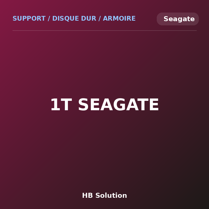 1T SEAGATE