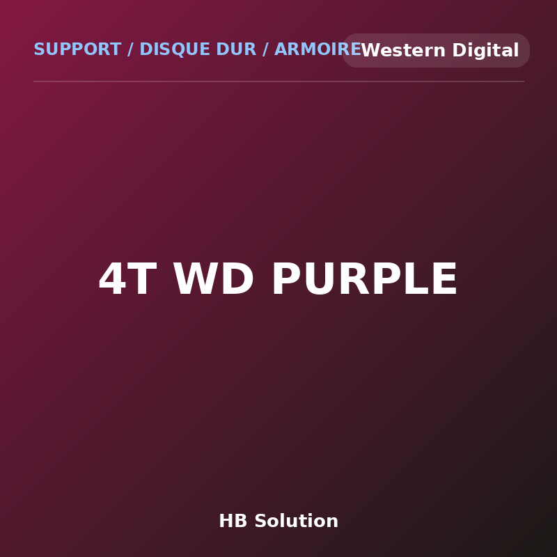 4T WD PURPLE