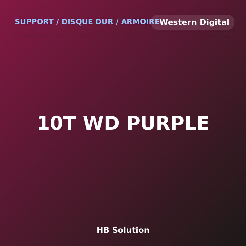 10T WD PURPLE