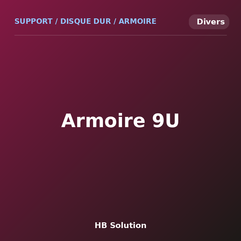 Armoire 9U
