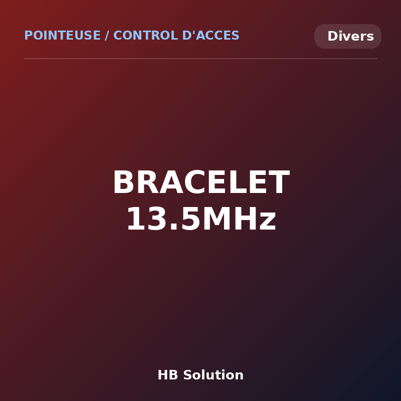 BRACELET 13.5MHz