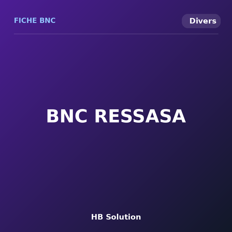 BNC RESSASA